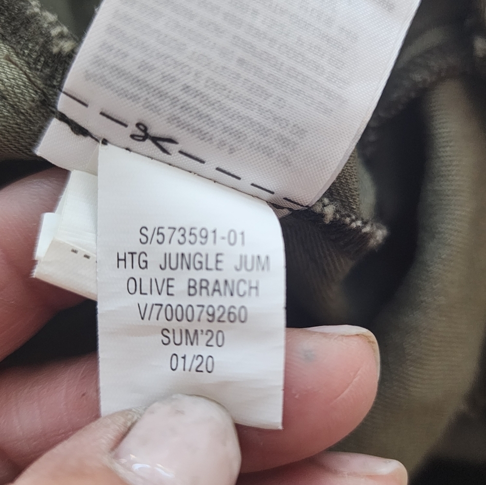 Heritage collection of Banana Republic romper Olive Color Sz 4 - Picture 4 of 15